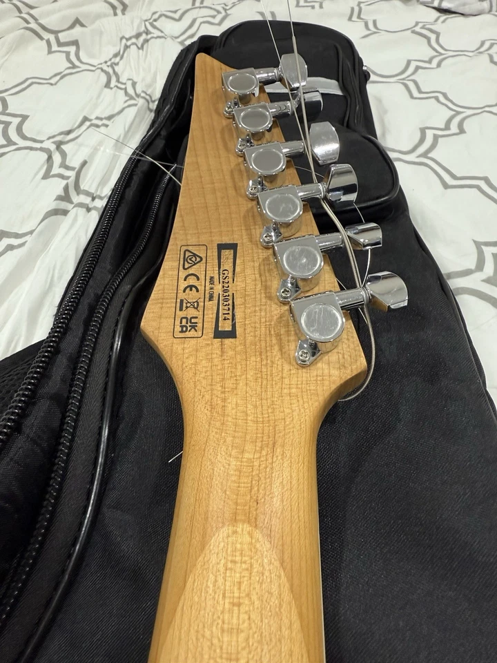 Guitarra elétrica Ibanez GIO GRG220PA1 - Brown Black Burst - Imagem 3 de 4