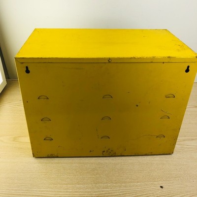 Vintage WEATHERHEAD 16 Drawer Metal Small PARTS Bin Cabinet