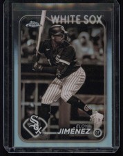 #125 2024 Topps Chrome Eloy Jiménez Sepia Refractors Chicago White Sox