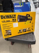 DeWalt 125,000 BTU Propane Portable Heater Heats 3000 sq ft