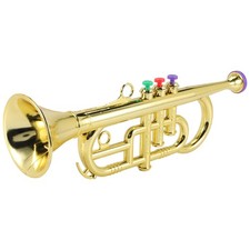 Trumpet 3 Tones 3 Colored Keys Simulation Play Musical Wind Instruments1488