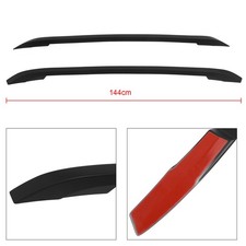 Roof Rack Side Rails Aluminium For Ford Ranger 2023 Black Wsticky