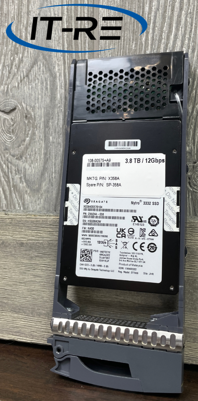Netapp X358A 3.84TB SAS 12Gbps 2.5