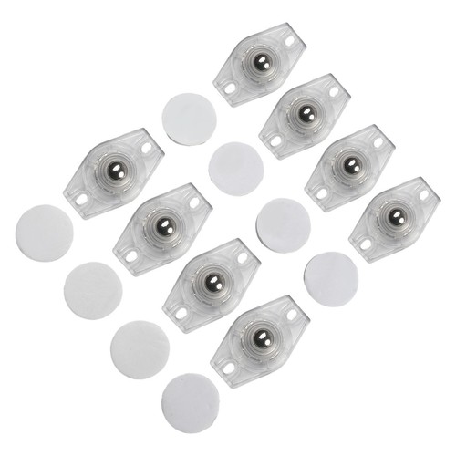 Flat Wheels Rollers Flat Wheels Self Adhesive White Suitable For Various - Picture 18 of 36