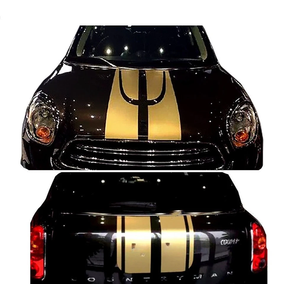 Mini Cooper Countryman R60 Trunk Luggage Decor Vinyl Sticker Stripe for 2013-15 Foto 4 de 4