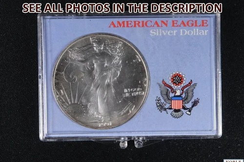 NobleSpirit Gem BU 1991 American Silver Eagle .999 1oz Round