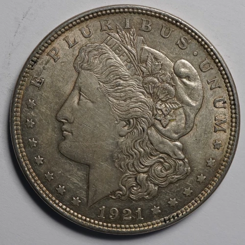 1921 Morgan Silver Dollar | 90% Silver | VF–XF Condition | $1 Start