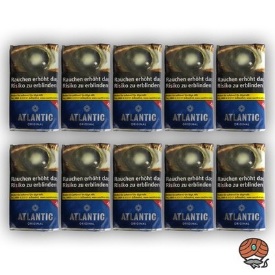 ATLANTIC Original Drehtabak Pouch / Beutel 10x 50g