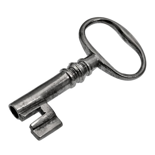 Victoriano BOBBIN SHAFT Caja Llave 13/4" Pequeña - Llave Antigua Llave Vintage - ref.k588 - Imagen 3 de 5