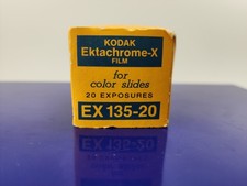 Vintage Kodak Ektachrome-X Film EX 135-20 Unopened May 1974 AS IS