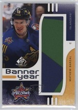 2024-25 Upper Deck SP Game Used All-Star Banner Year Relics Mathew Barzal 6o3