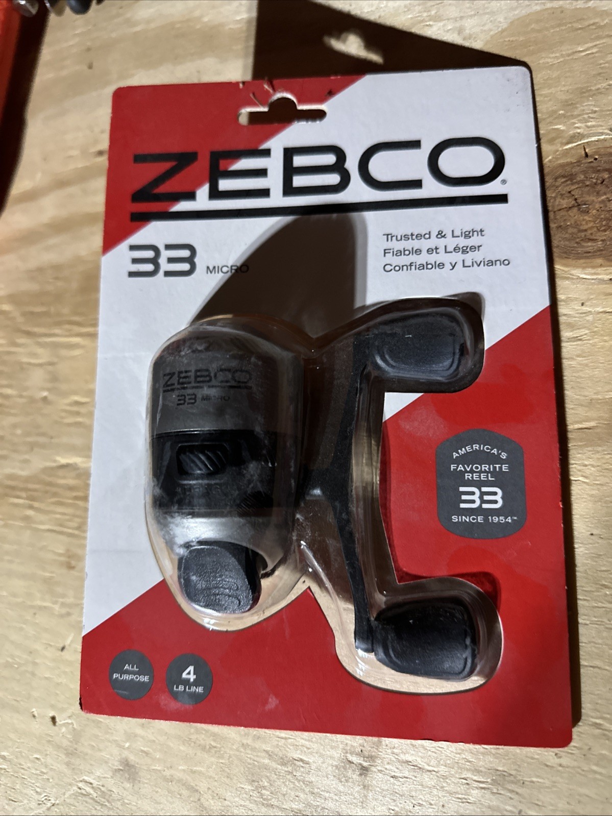 Zebco 33 Micro Spincast Reel 4lb-Pre-spooled - Metal Gears-Q