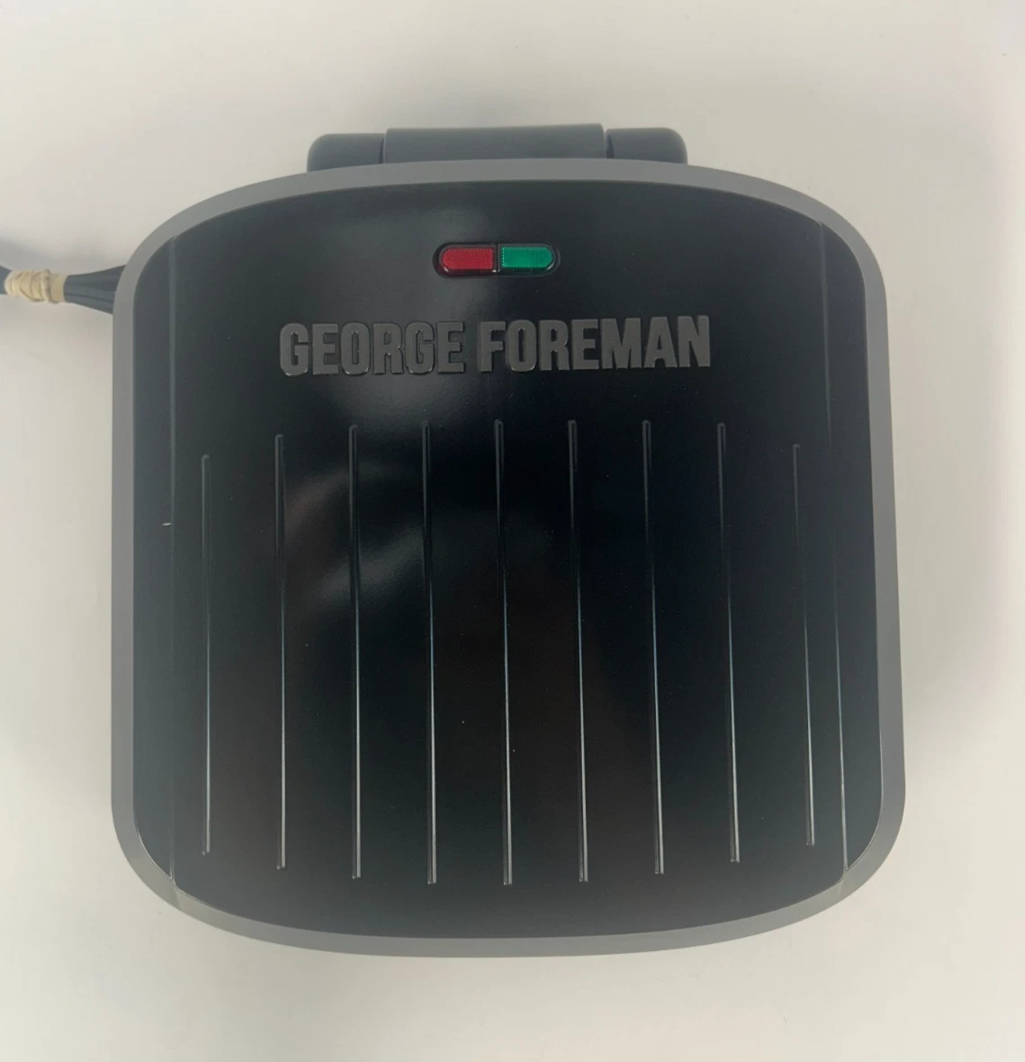 George Foreman 4-Serving Removable Plate Grill and Panini, Black, GRP1065B.
Opens in a new window or