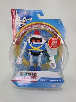  Sonic the Hedgehog Classic HEAVY GUNNER Jakks Pacific Figure 4 inch 