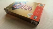 Vintage N64 Zelda 64 1998 Video Game Nintendo Link Box Ocarina of Time