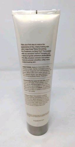 Crepe Erase Body Firm Body Smoothing Pre-treatment, 10 Oz. Fragrance Free New - Picture 2 of 2