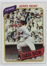 1980 Topps Jerry Remy #155 2d4