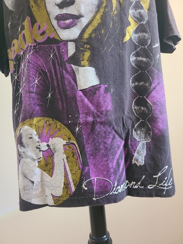 Backstock Co Sade Tee T Shirt Washed Faded XL OOP AOP All Over Print Overprint - Picture 5 of 11