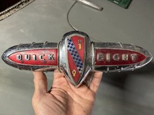 Buick Eight Trunk Lid Emblem Badge Original 1941 Super Roadmaster 56 Hot Rod 40