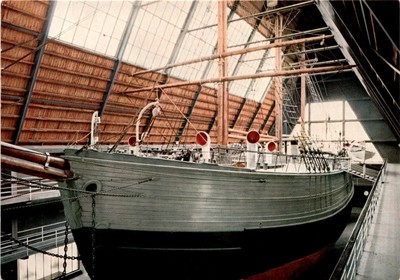 Fram Museum, Bygdøy, Norway, Fram, polar exploration, Mittet. Postcard