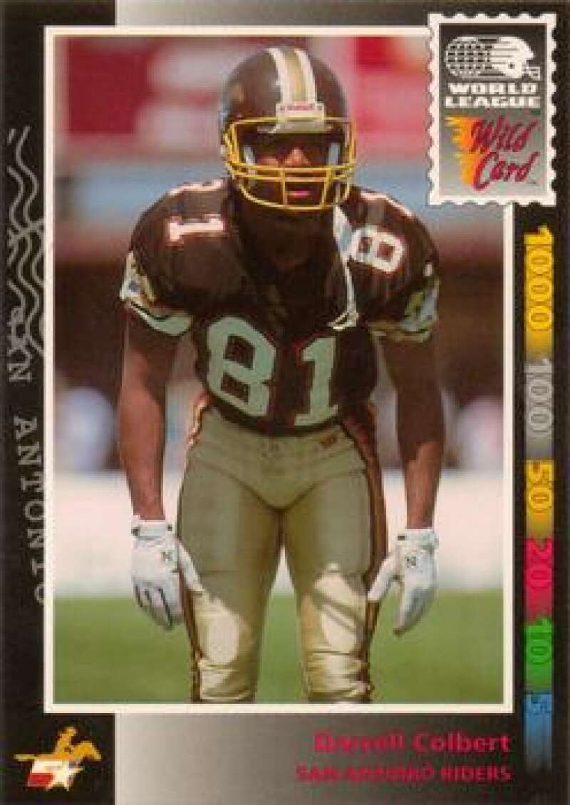 1992 Wild Card WLAF Football Trading Cards Pick From List