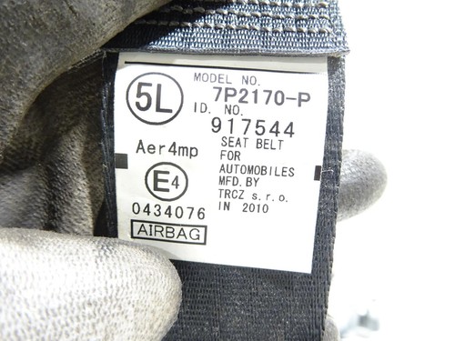 CEINTURE DE SECURITE AVANT GAUCHE Peugeot 107 8974LL #110083824 - Photo 4/4