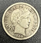 1908-D Barber Dime