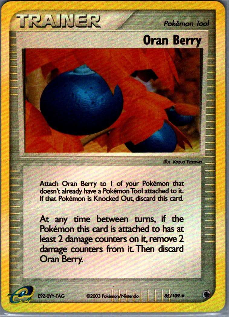 Oran Berry Uncommon Ruby and Sapphire 85/109 NM