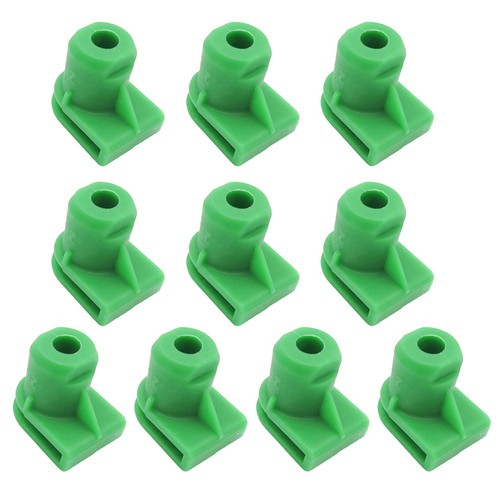 10pcs Premium Green Nylon Rear Bumper Trim Fastener Clips For Volvo Vehicles New - Picture 12 of 13