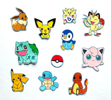 Set of 11 Iron On Fabric POKEMON Character Appliques/102