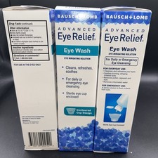 (3) Boraqua Advanced Eye Relief (4 oz.) - Multicolor Exp 1/26