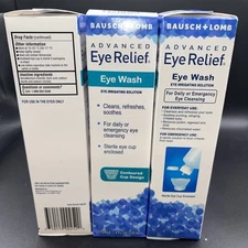 (3) Boraqua Advanced Eye Relief (4 oz.) - Multicolor Exp 1/26
