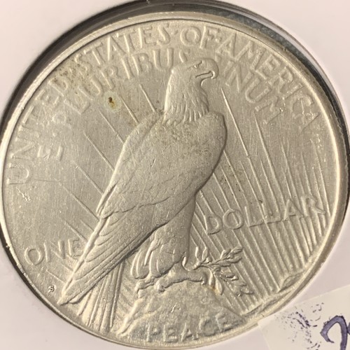 1922 Peace Dollar au - Picture 6 of 8
