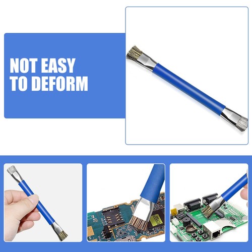 2 Pcs Brosse De Nettoyage Carte Mère Des Rainures Pour L'électronique - Imagen 8 de 12
