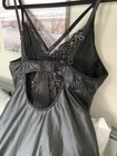Black Wet -Look and Lace Chemise, XL — photo 7
