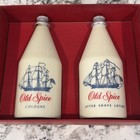 Vintae Old Spice Cologne + After Shave Lotion Glass Bottles Both Full Rare🔥 — photo 3