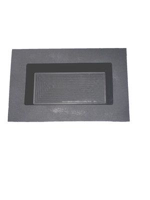 Graphite Ingot Mold For Casting 25 oz Gold Bar