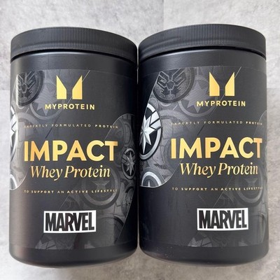 MyProtein Marvel Impact Whey Protein Chocolate Peanut Pretzel 2er Pack...