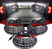 Nilight 3PCS 60 Inch Bed Light Strip 270 LED Truck Strip, White 