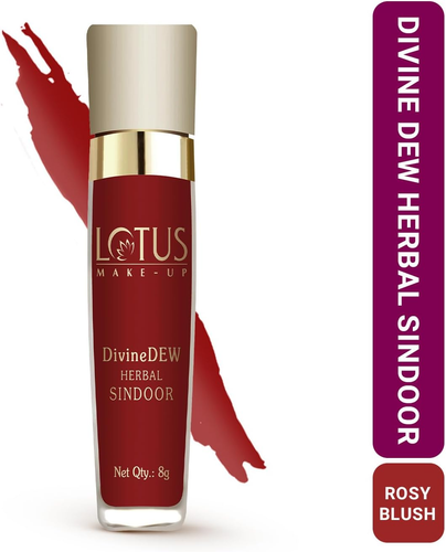 Lotus Herbals Divine Dew Herbal Sindoor, Rosy Blush, 8G - Picture 2 of 12