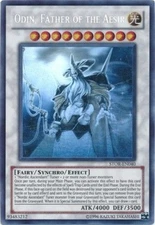 Yugioh! MP Odin, Father of the Aesir - STOR-EN040 - Ghost Rare - Unlimited Editi