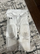 Under Armour Football Padded Pants Youth Large White