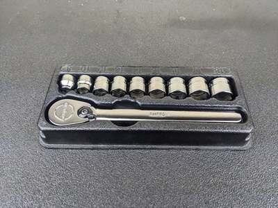 #ad #bo641 Snap On 210RAFSMA 1 4quot; Drive 10pc Metric Low Profile Ratchet amp; Socket Set $199.95