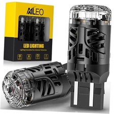 7443 Red LED Brake Tail Light Bulbs, 2500LM 30W Dual-Chip High 7440/7443
