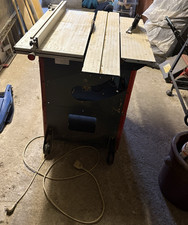 Variolux Record Tischkreissäge Netzbetrieb für Holz, Schwarz/Rot, Sägeblatt