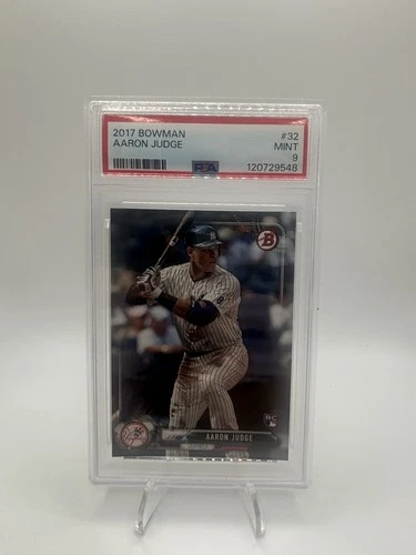 Aaron Judge 2017 Bowman #32 PSA 9 Rookie (RC) New York Yankees Baseball
