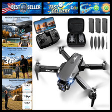 4K Drones with Camera for Adults,Foldable Drone for Beginners with 3 Batteries 3