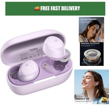 TOZO A1 Wireless Earbuds Bluetooth 5.3 ANC In-Ear Headphones Purple