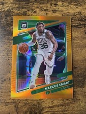 2021-22 Panini Donruss Optic Orange Prizm /199 Marcus Smart #66 Boston Celtics