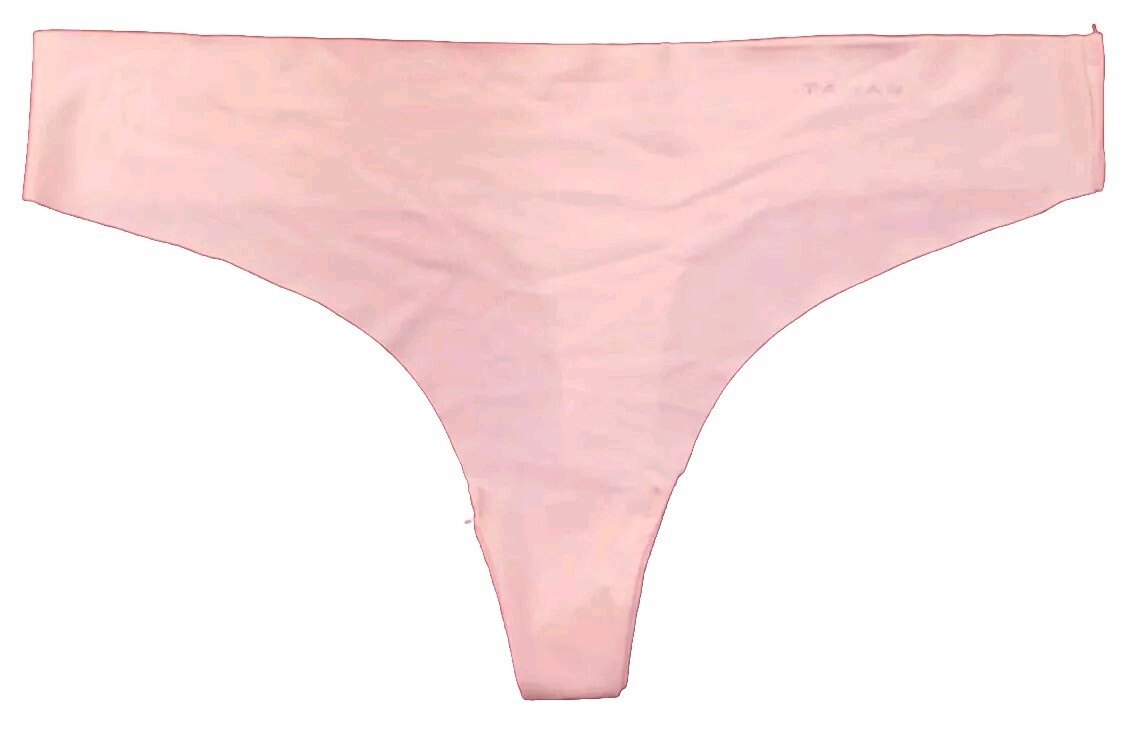 New! Tahari Mauve/ Rose Seamless Thong Underwear XL 1 Panty (From Set Of 5)
